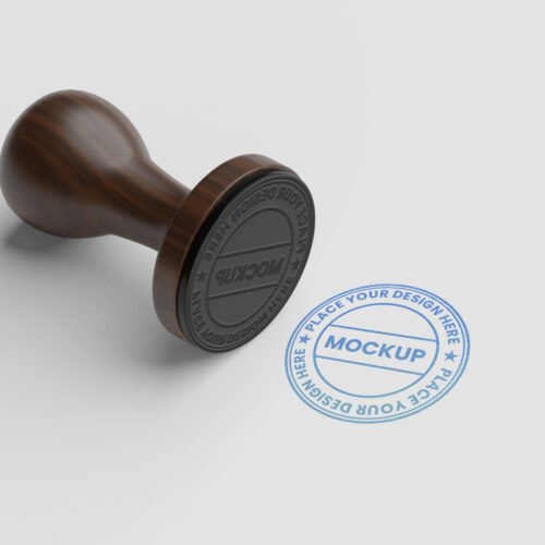 Stempel Bulat 4cm
